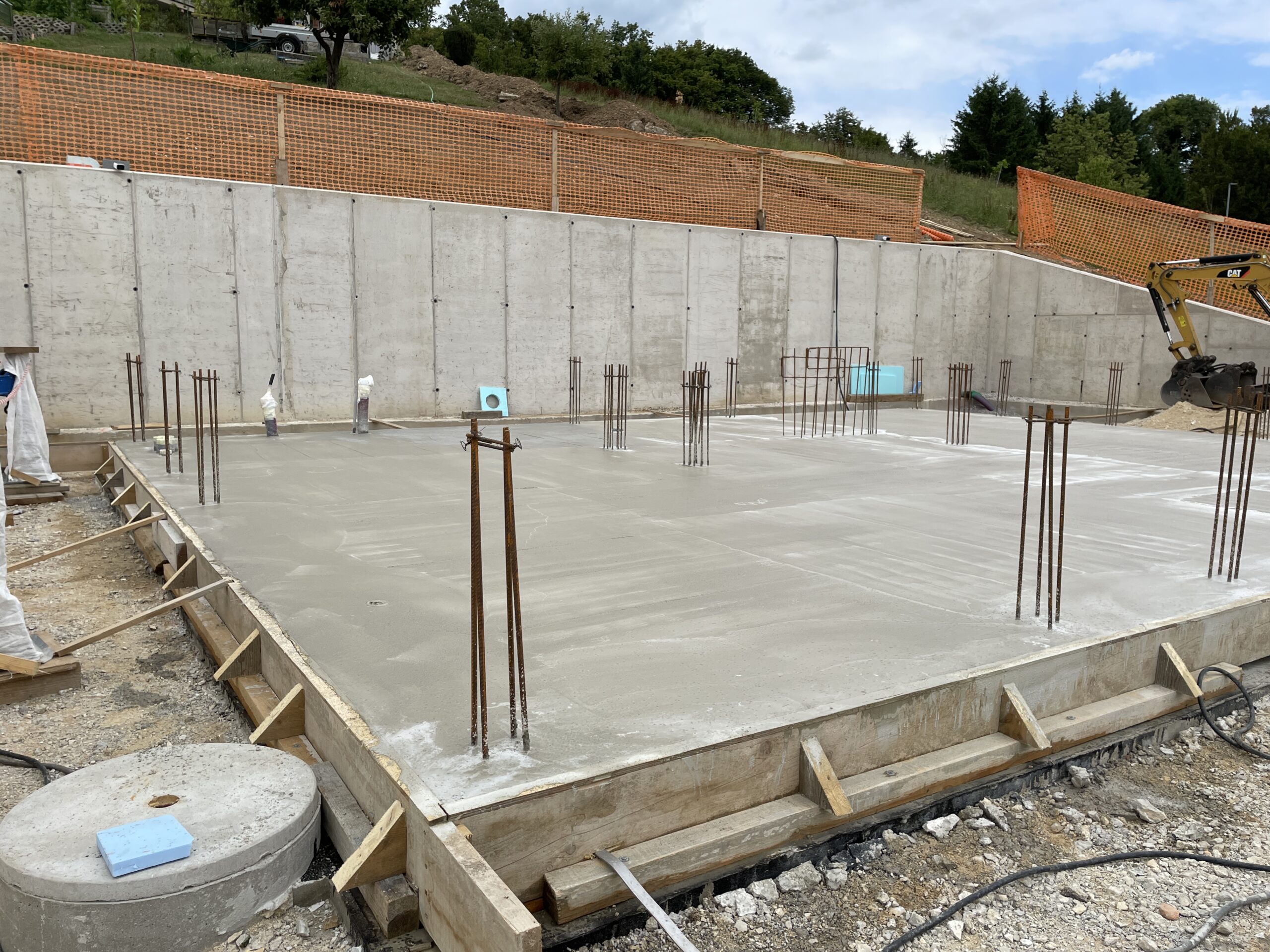 Od izkopa zemljine do masivne gradnje Ytong hiše Lina